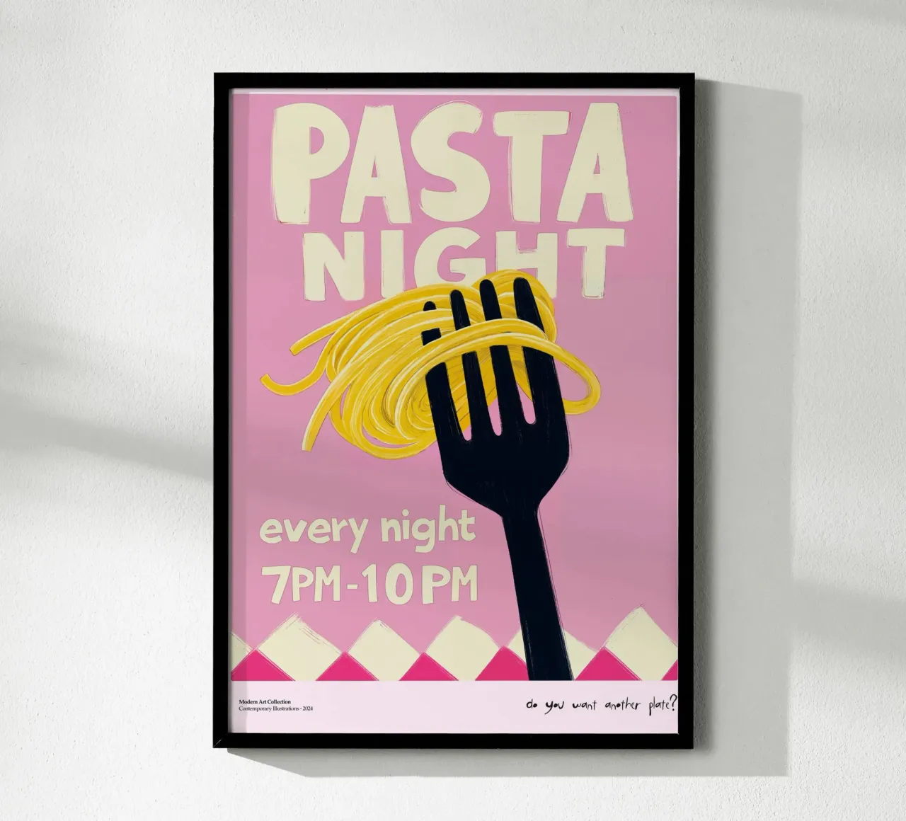 Pasta e amore poster da ArtDeko&Wohndeko