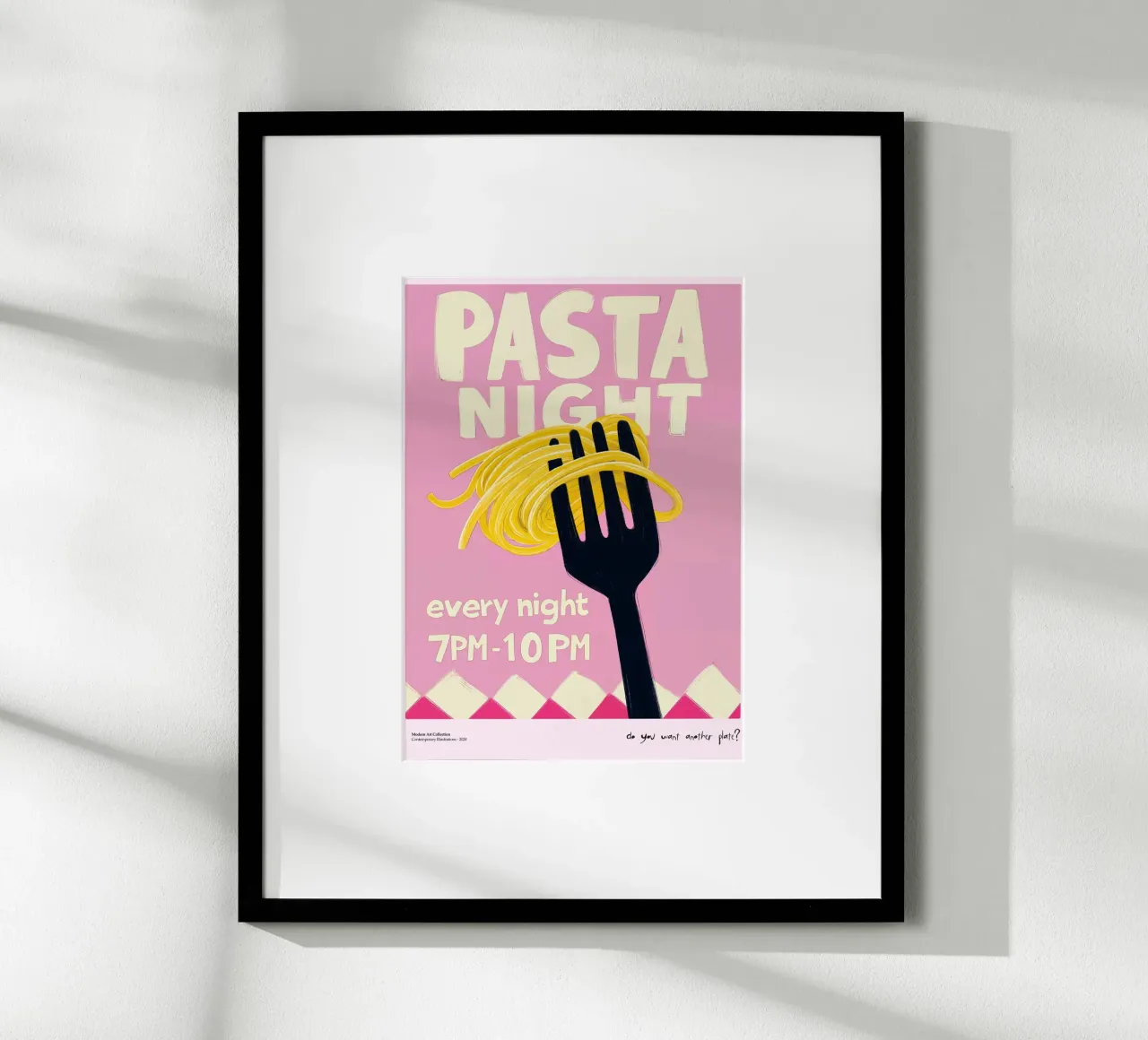 Pasta e amore poster da ArtDeko&Wohndeko