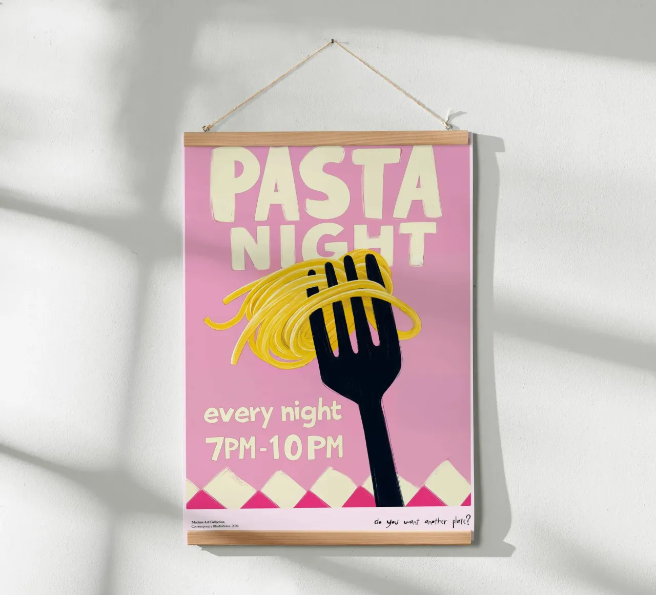 Pasta e amore poster da ArtDeko&Wohndeko