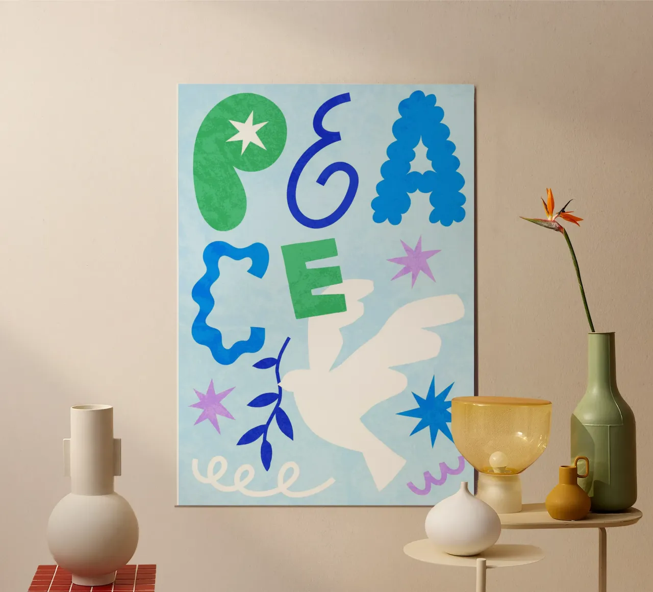 Rust vinden poster van ArtDeko&Wohndeko