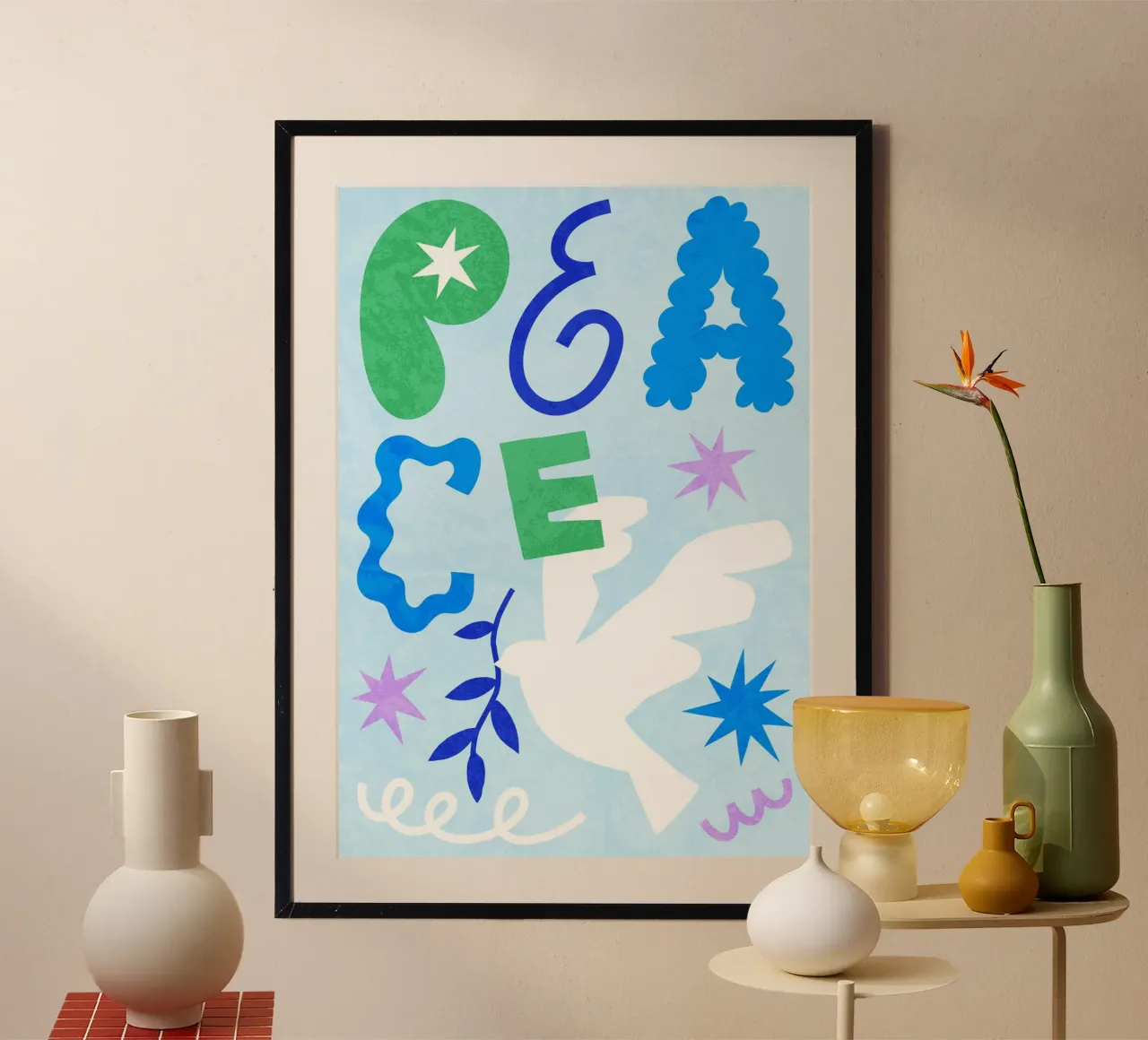 Rust vinden poster van ArtDeko&Wohndeko