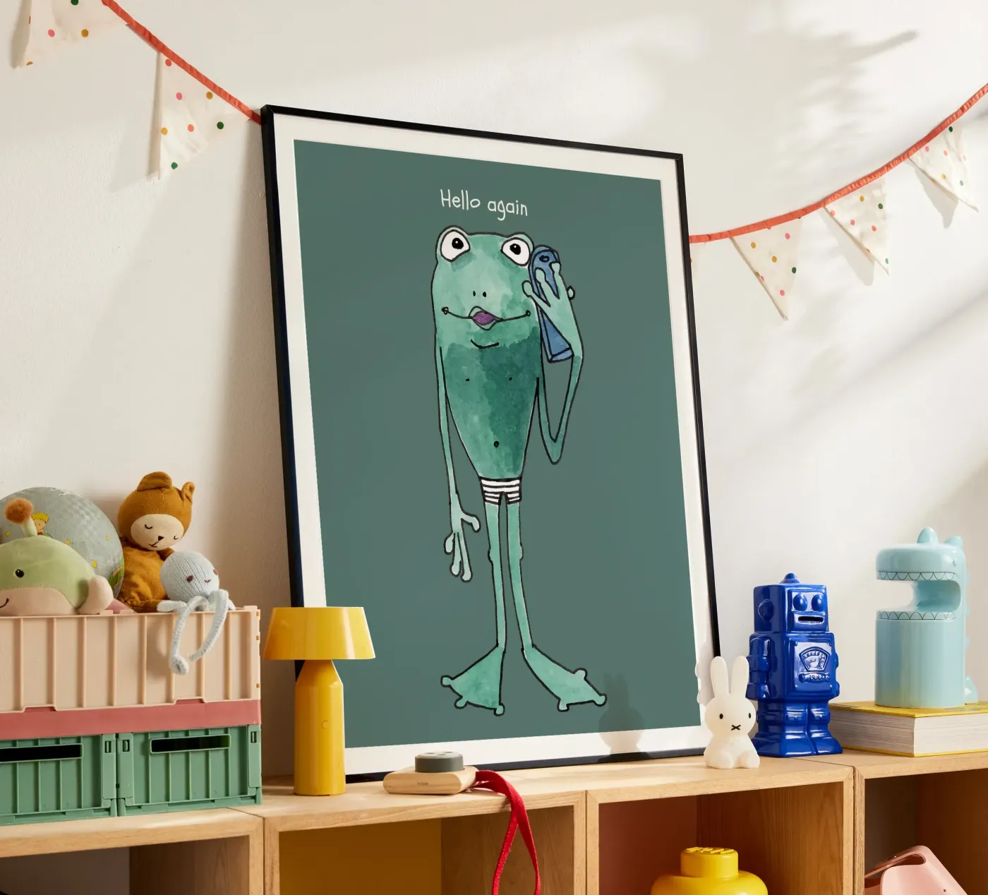 Frog calls poster by Face & Content