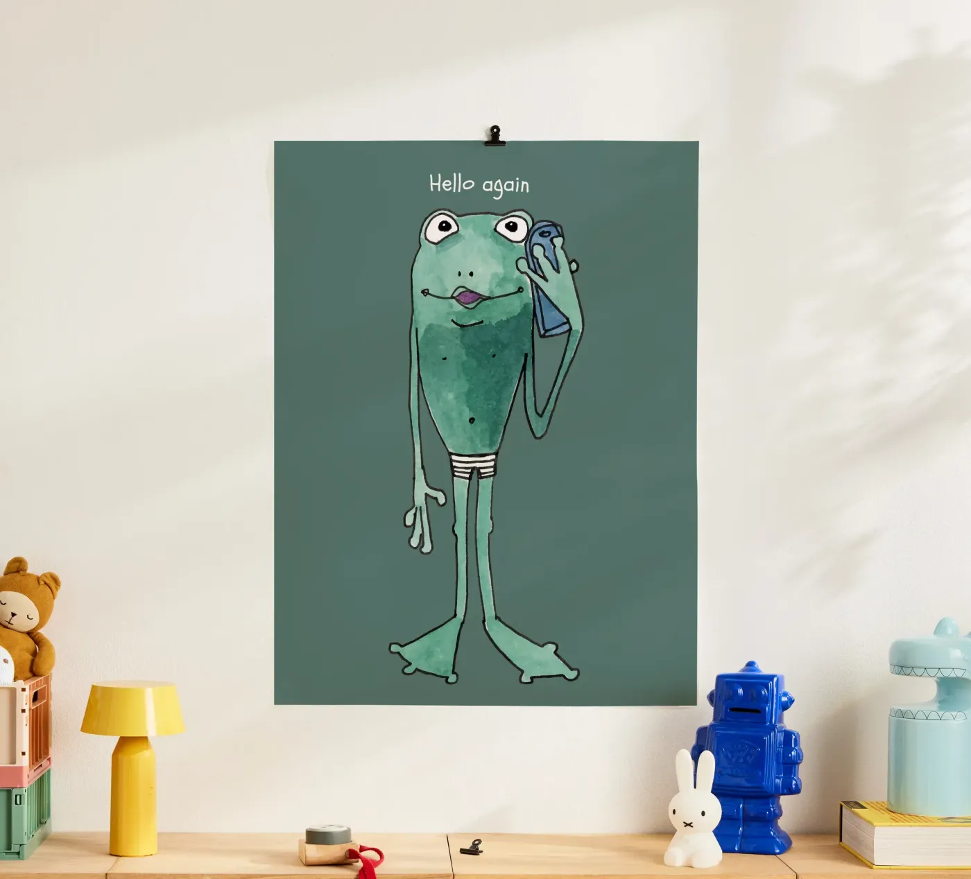 Frog calls poster by Face & Content