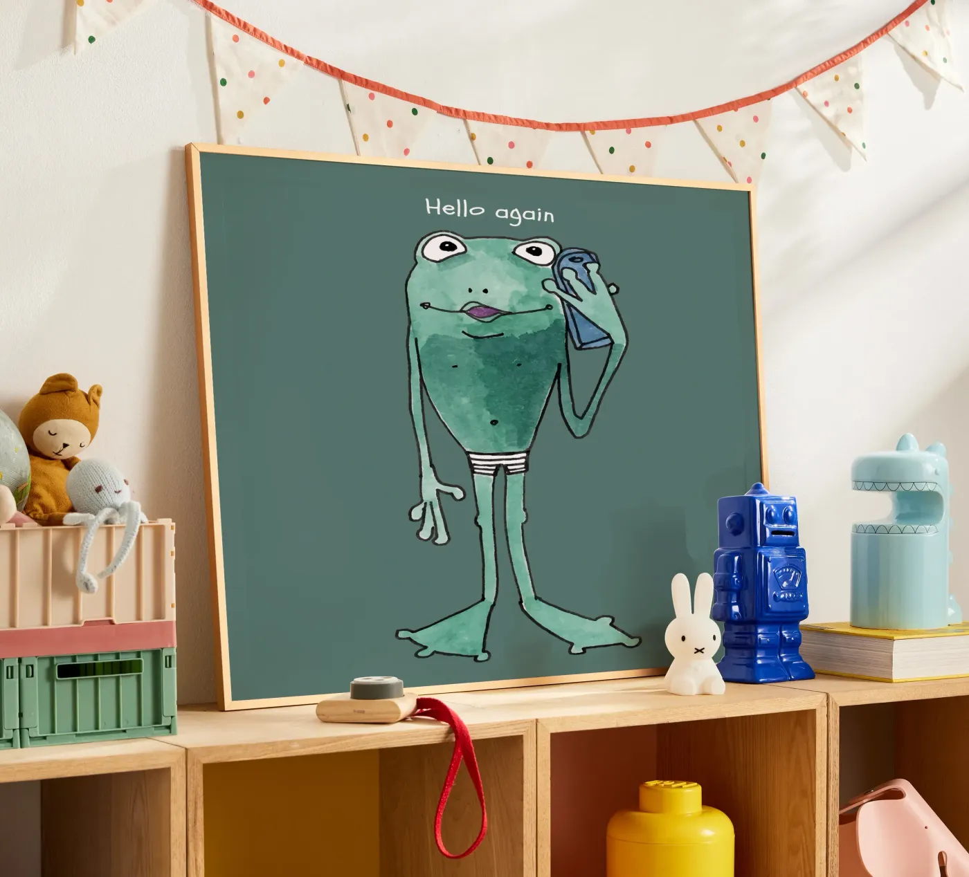 Frog calls poster by Face & Content