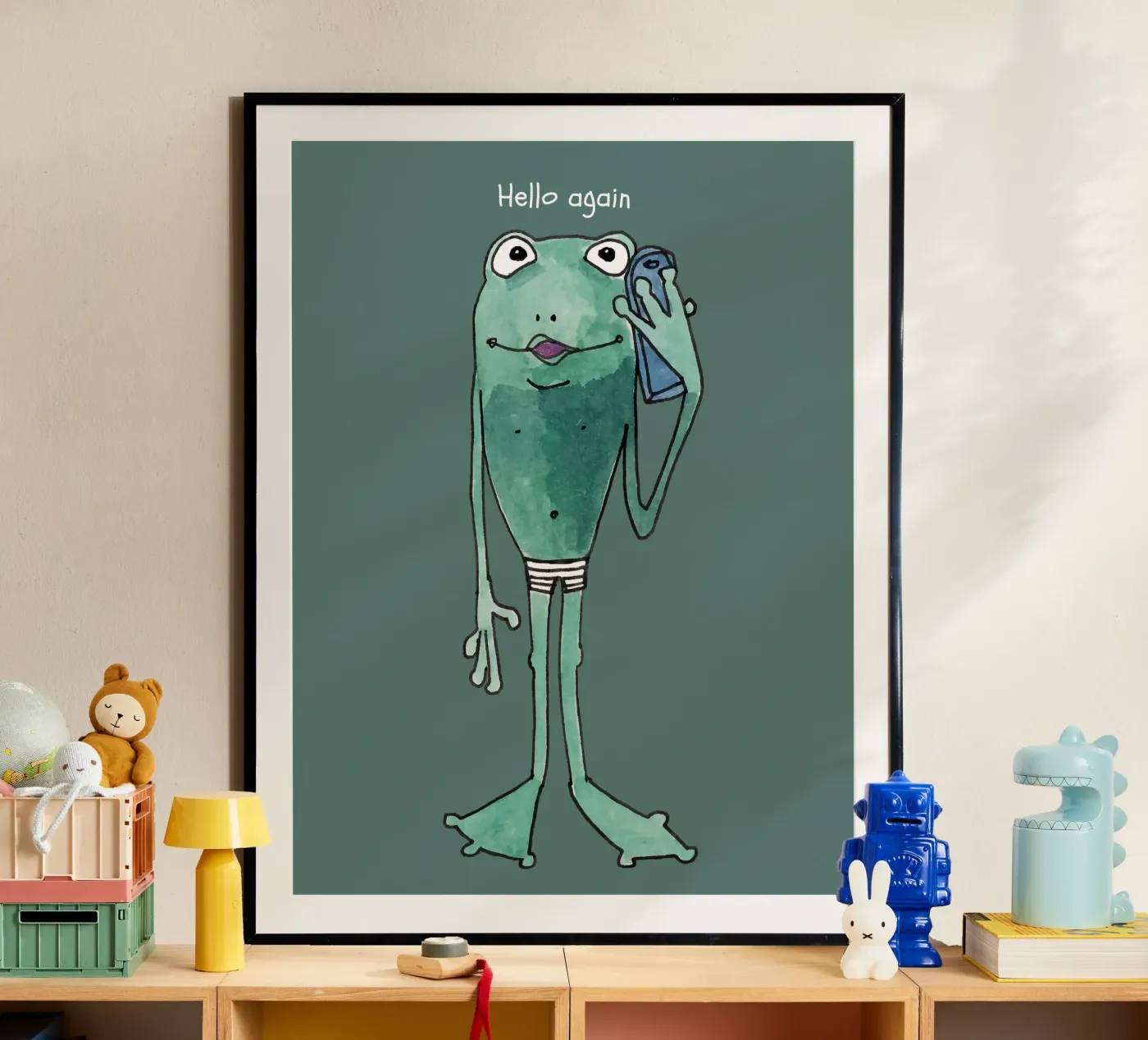 Frog calls poster by Face & Content