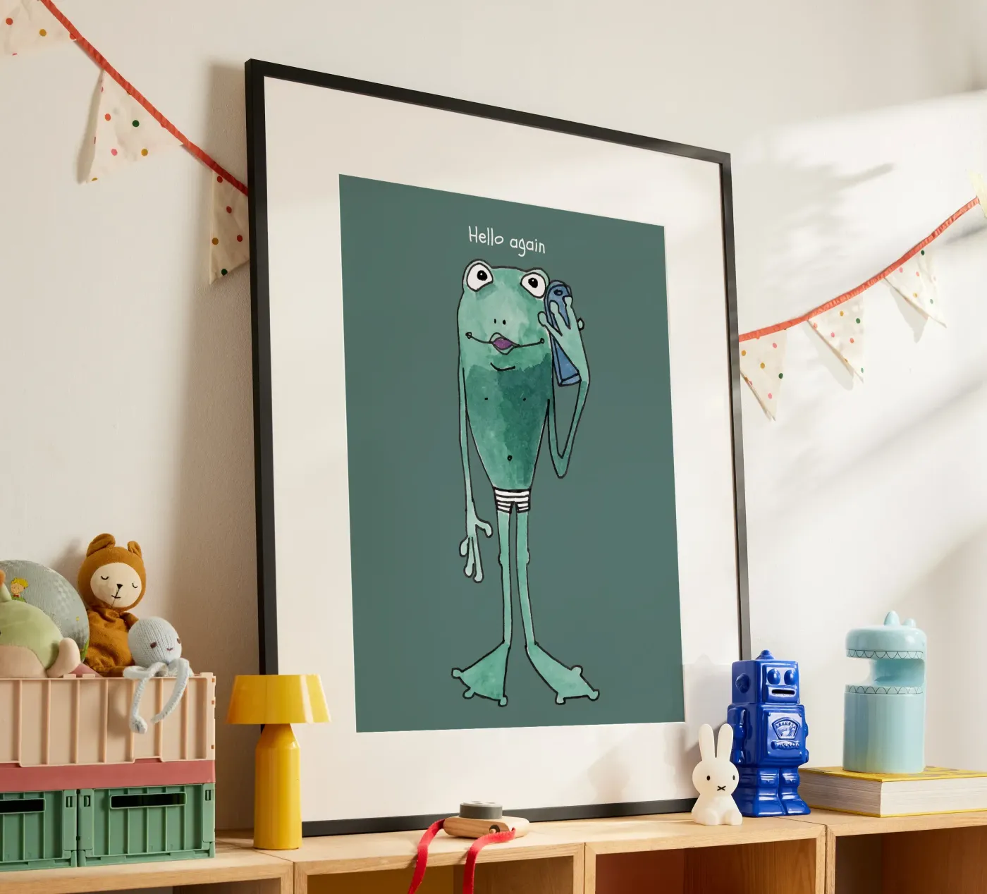 Frog calls poster by Face & Content