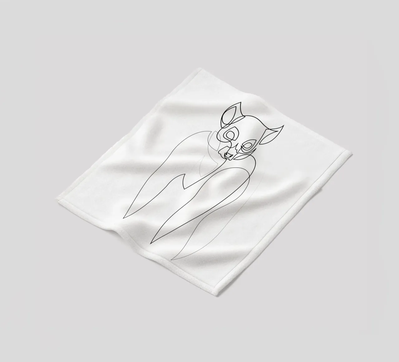 Nightsight fleece blanket by Addillum