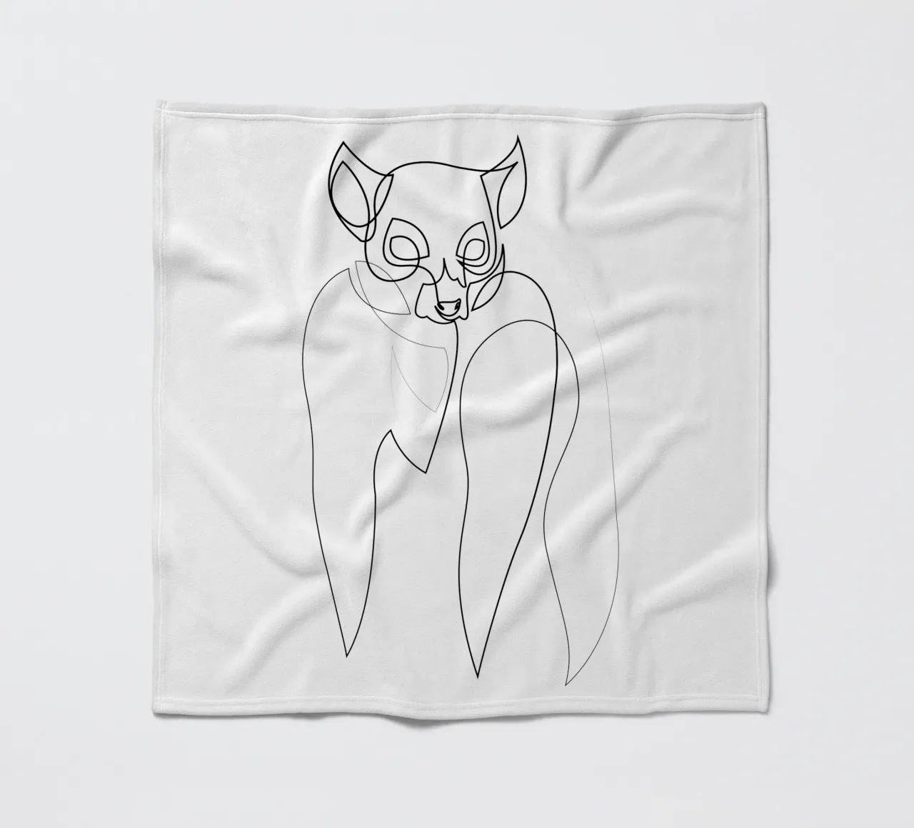 Nightsight fleece blanket by Addillum