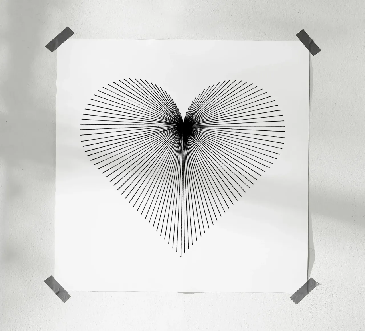 HEARTRAYS Poster von Grey Aaren