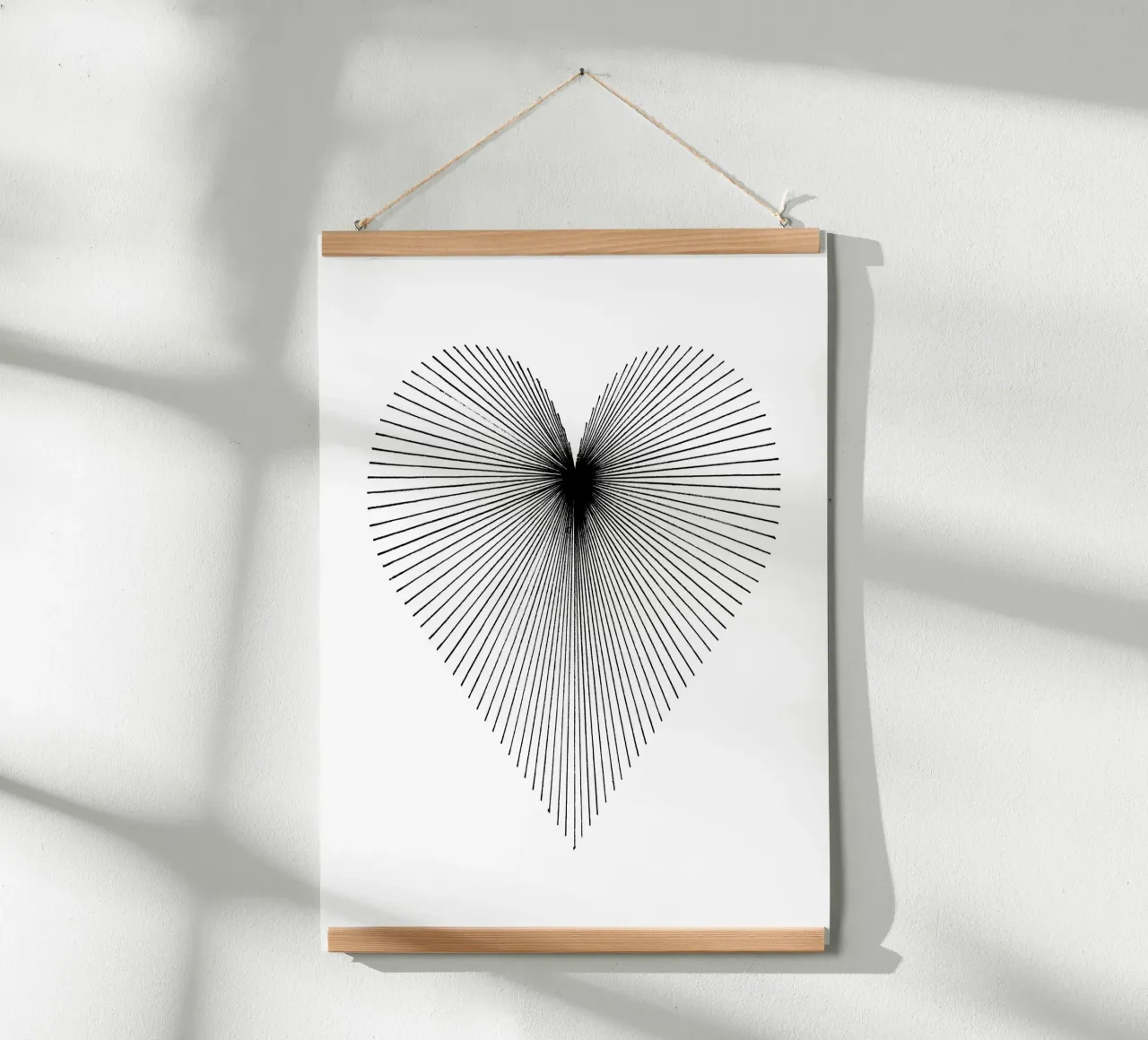 HEARTRAYS Poster von Grey Aaren