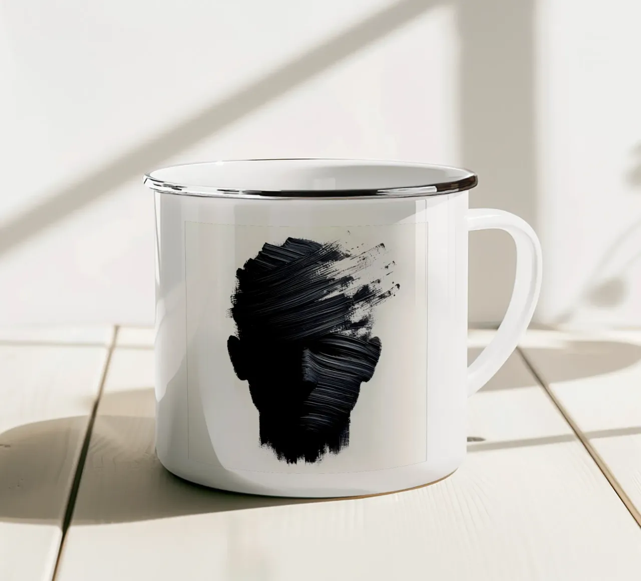 IDENTITÀ tazza in smalto da ARTOMATIC
