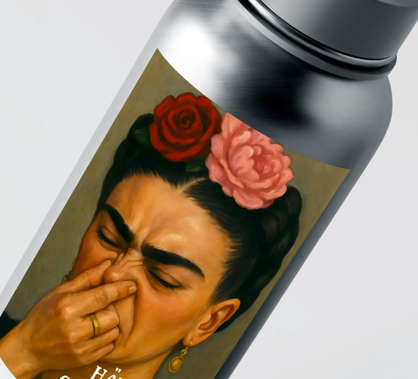 MANI LAVATE - FRIDA KAHLO: UN BAGNO DIVERTENTE adesivo da ARTOMATIC