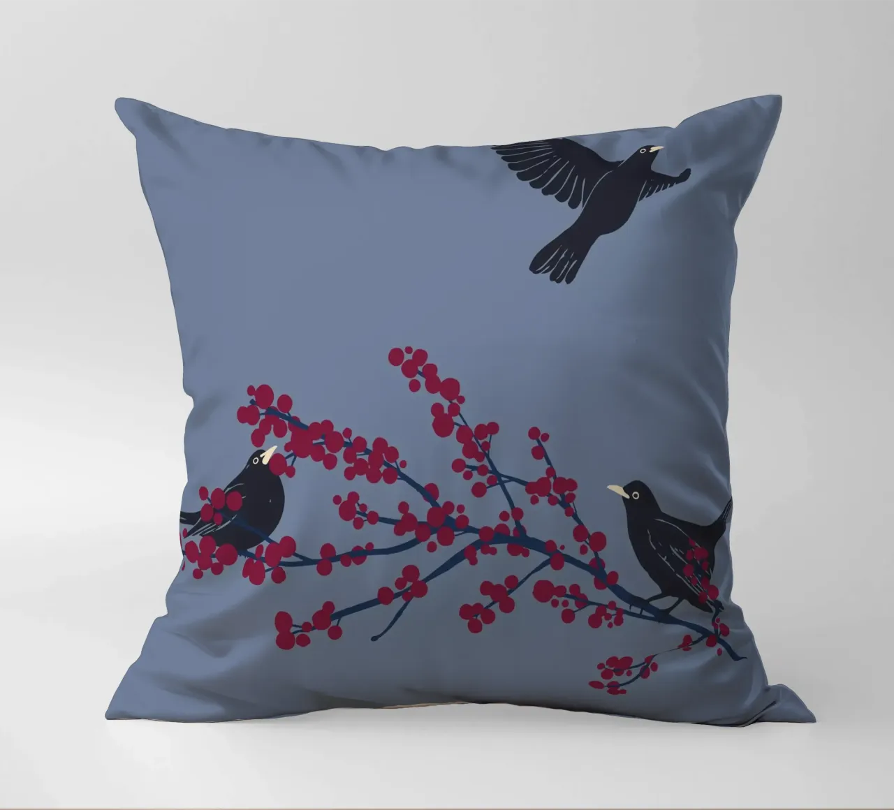 Autumn Birds cuscino da modeern