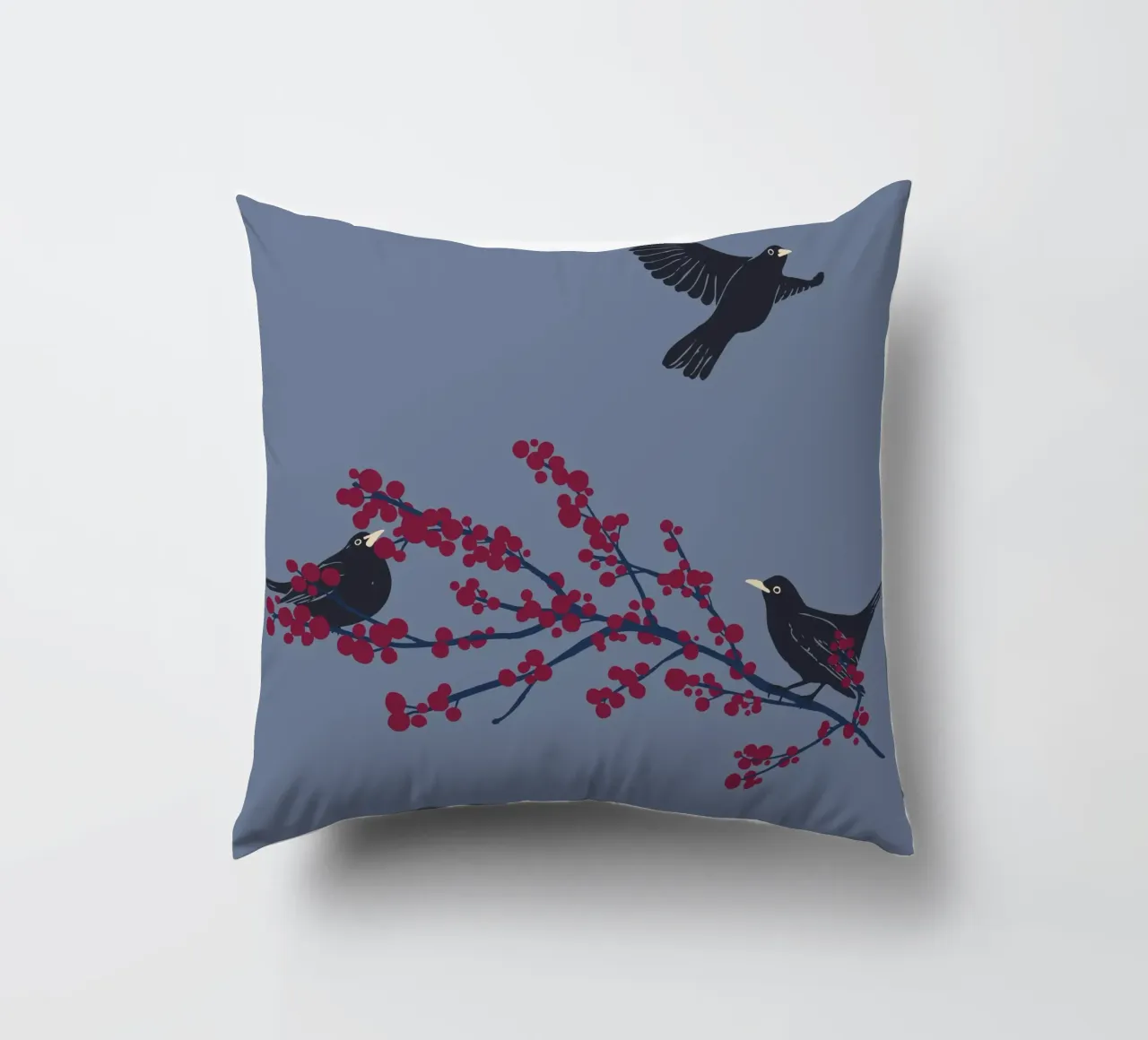 Autumn Birds cuscino da modeern