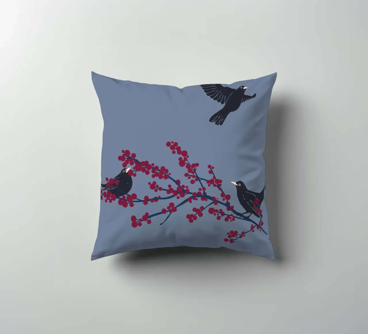 Autumn Birds cuscino da modeern