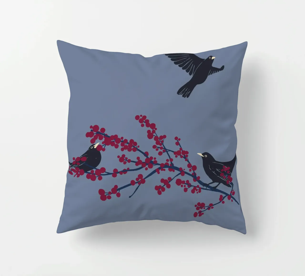 Autumn Birds cuscino da modeern