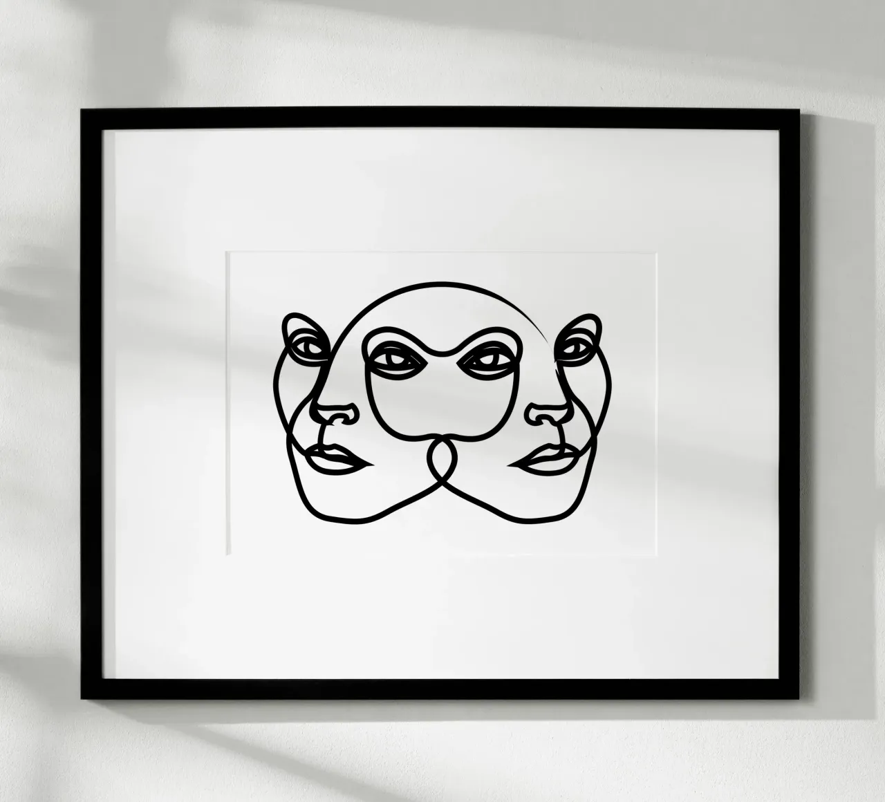 Surveillance poster con telaio in plastica da Addillum
