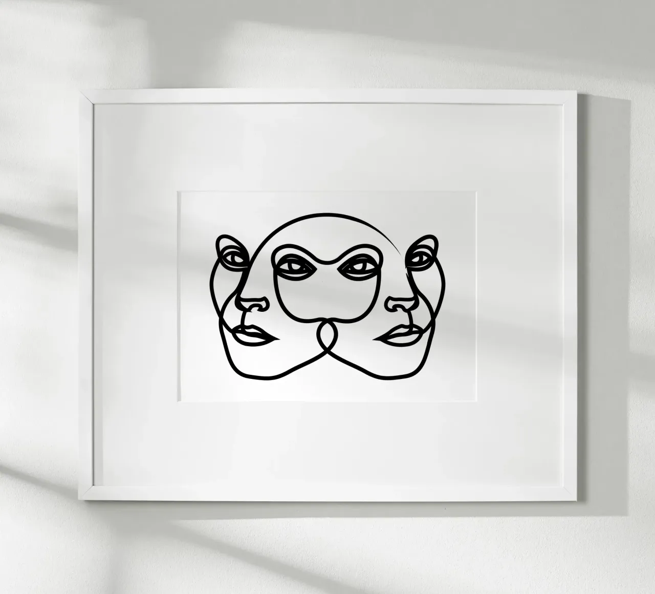 Surveillance poster con telaio in plastica da Addillum
