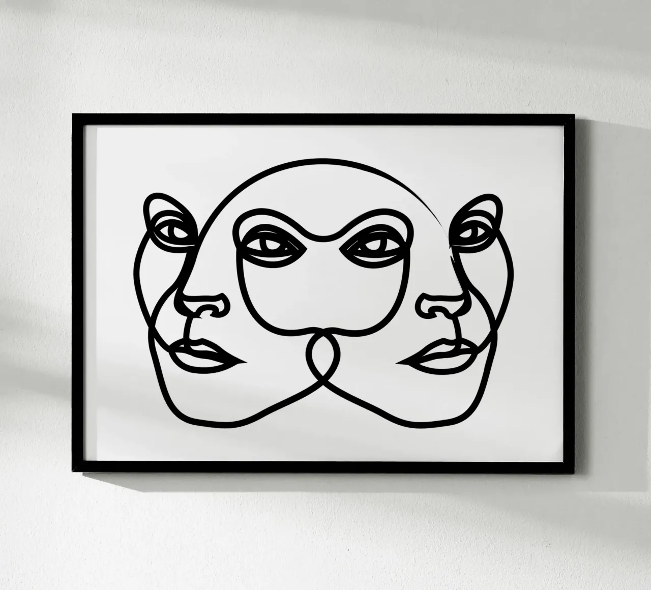 Surveillance poster con telaio in plastica da Addillum