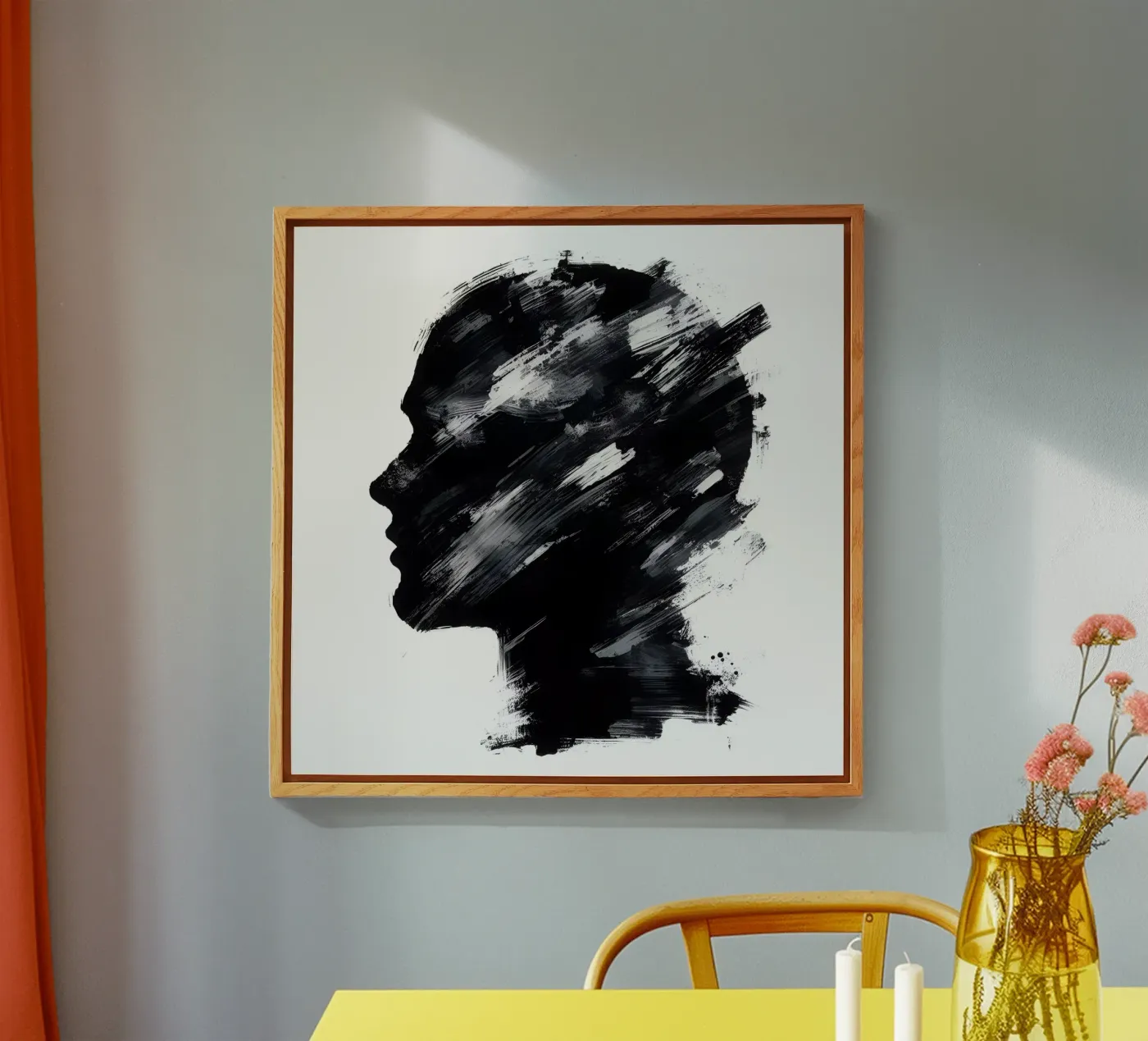 VOELINGEN acryl van ARTOMATIC