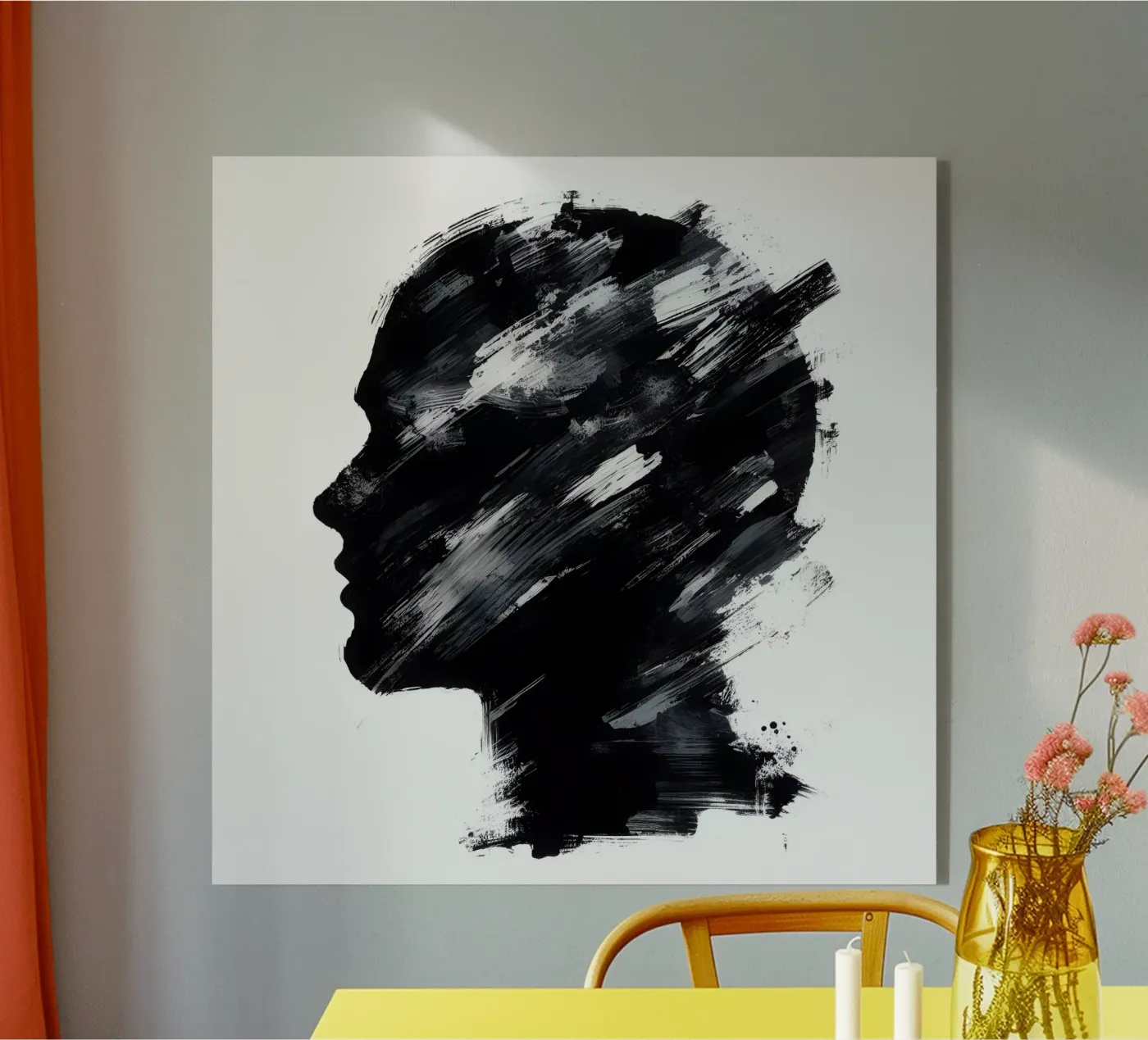 VOELINGEN acryl van ARTOMATIC