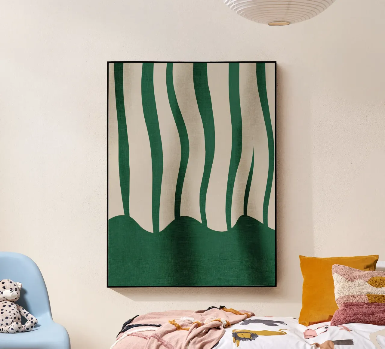 Quiet Vertical acrylic glass by michi