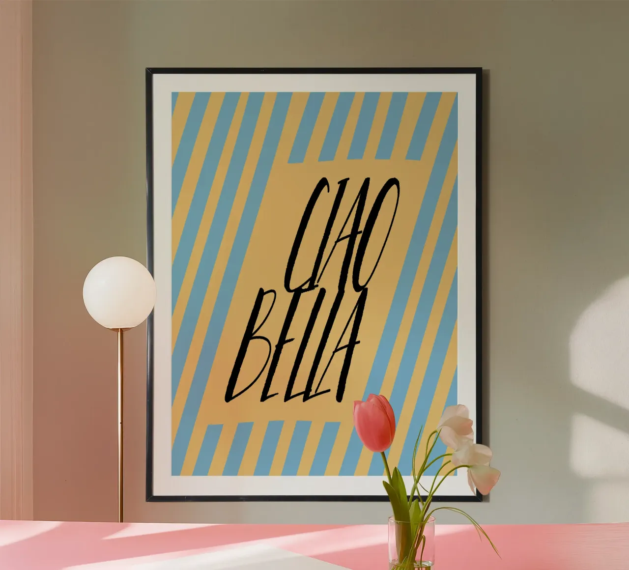 Ciao Bella poster da Blisstype