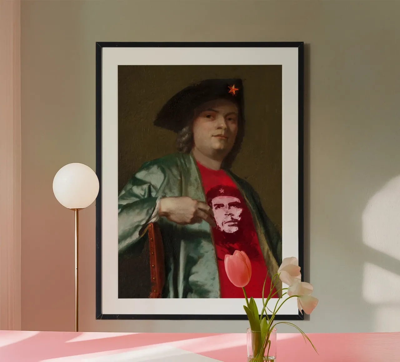 Old Revolutionary poster con telaio in alluminio da Dikhotomy