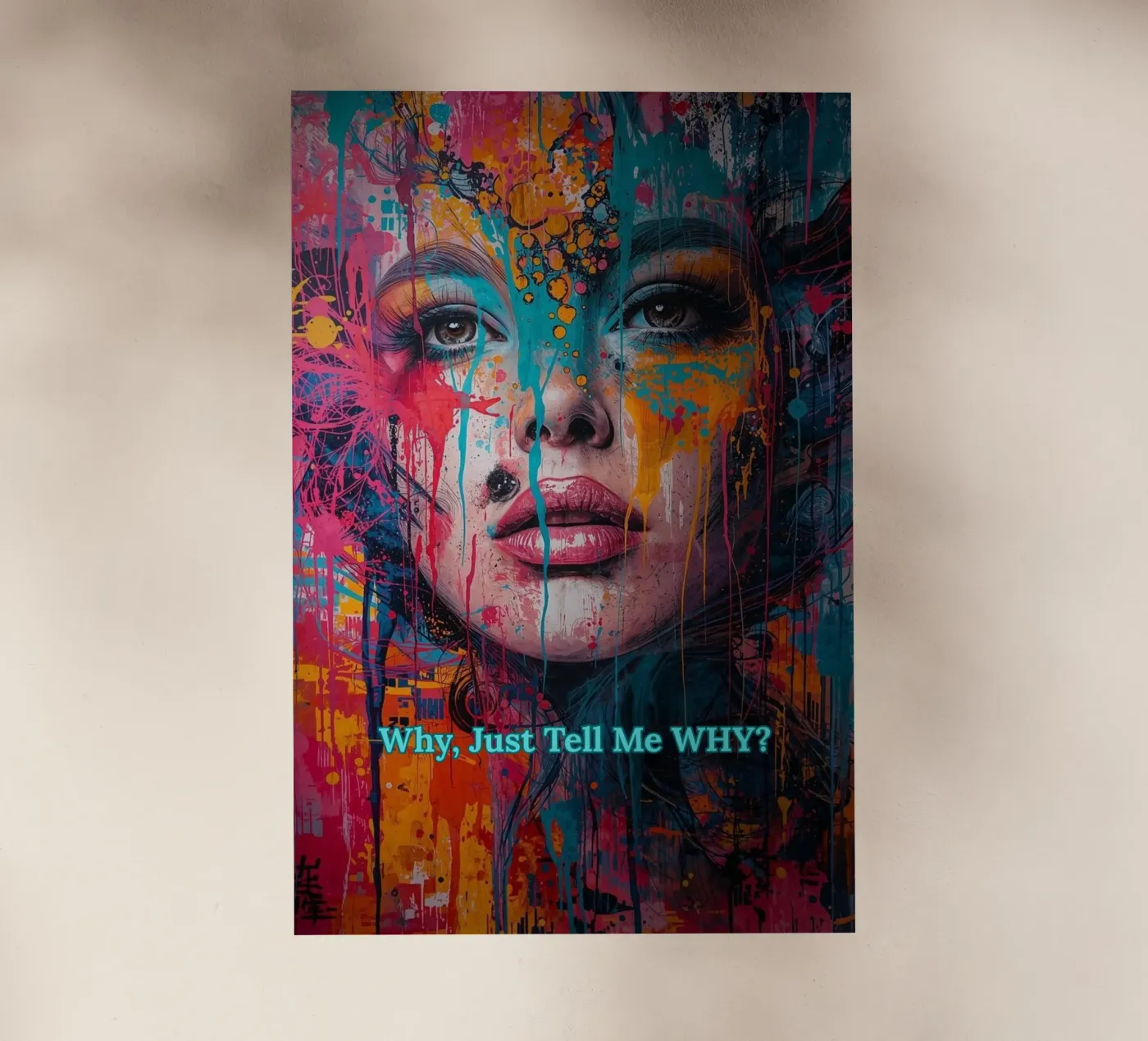 WHY? Backlit Folie von livingyourway