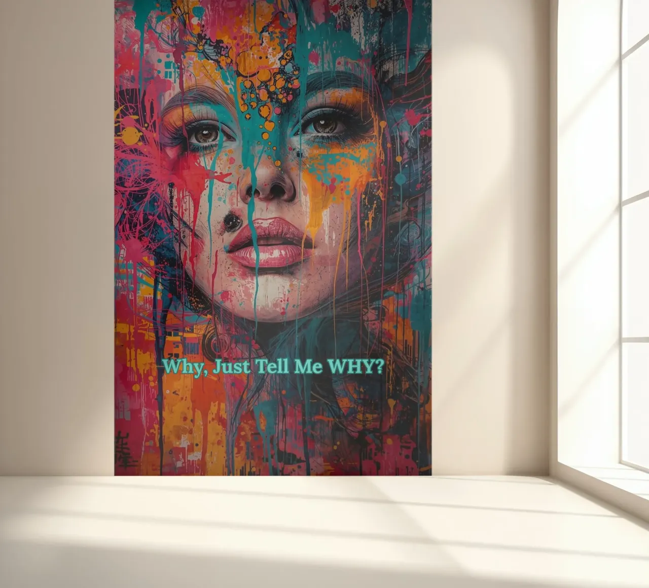 WHY? Fototapete von livingyourway