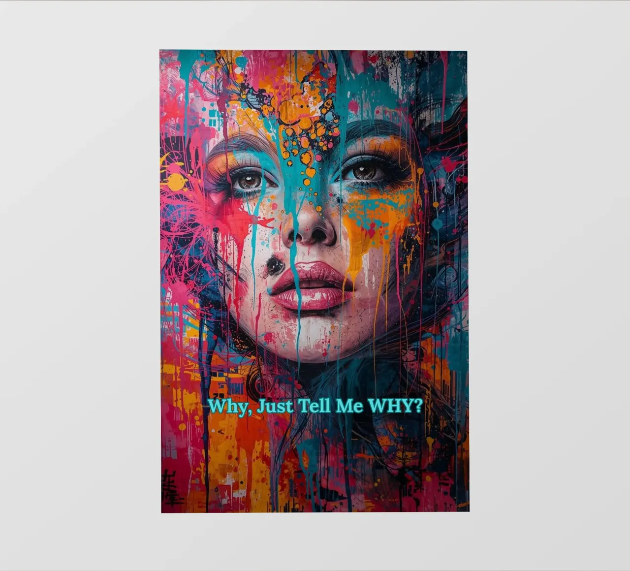 WHY? fotobehang van livingyourway