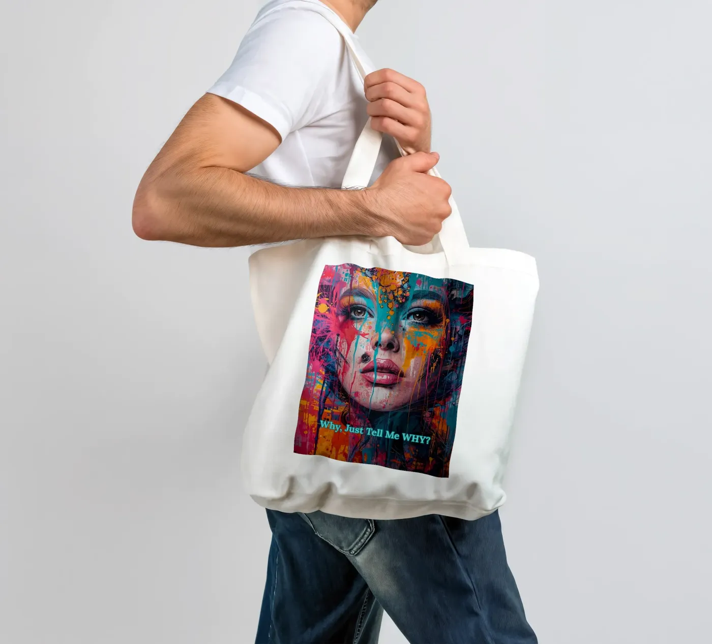 WHY? tote bag by livingyourway