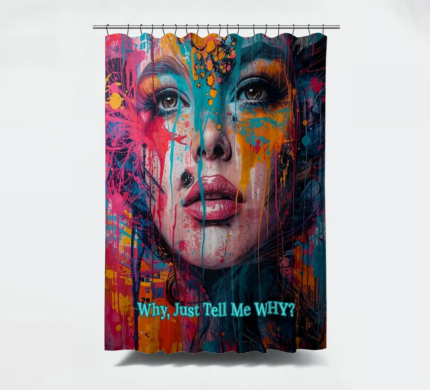 WHY? douchegordijn van livingyourway
