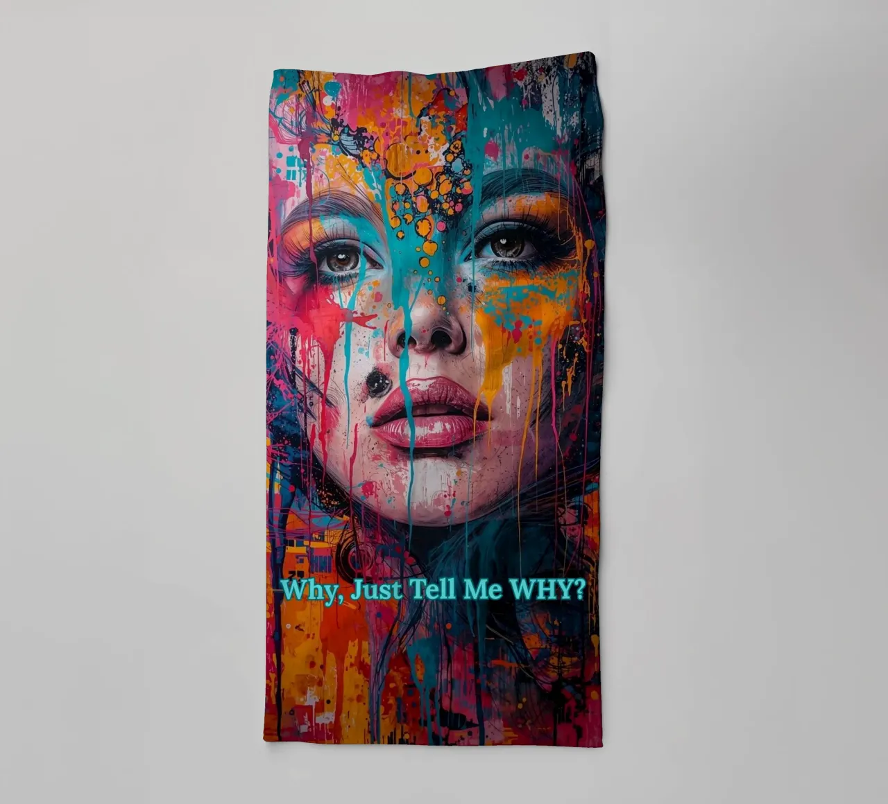 WHY? towel by livingyourway