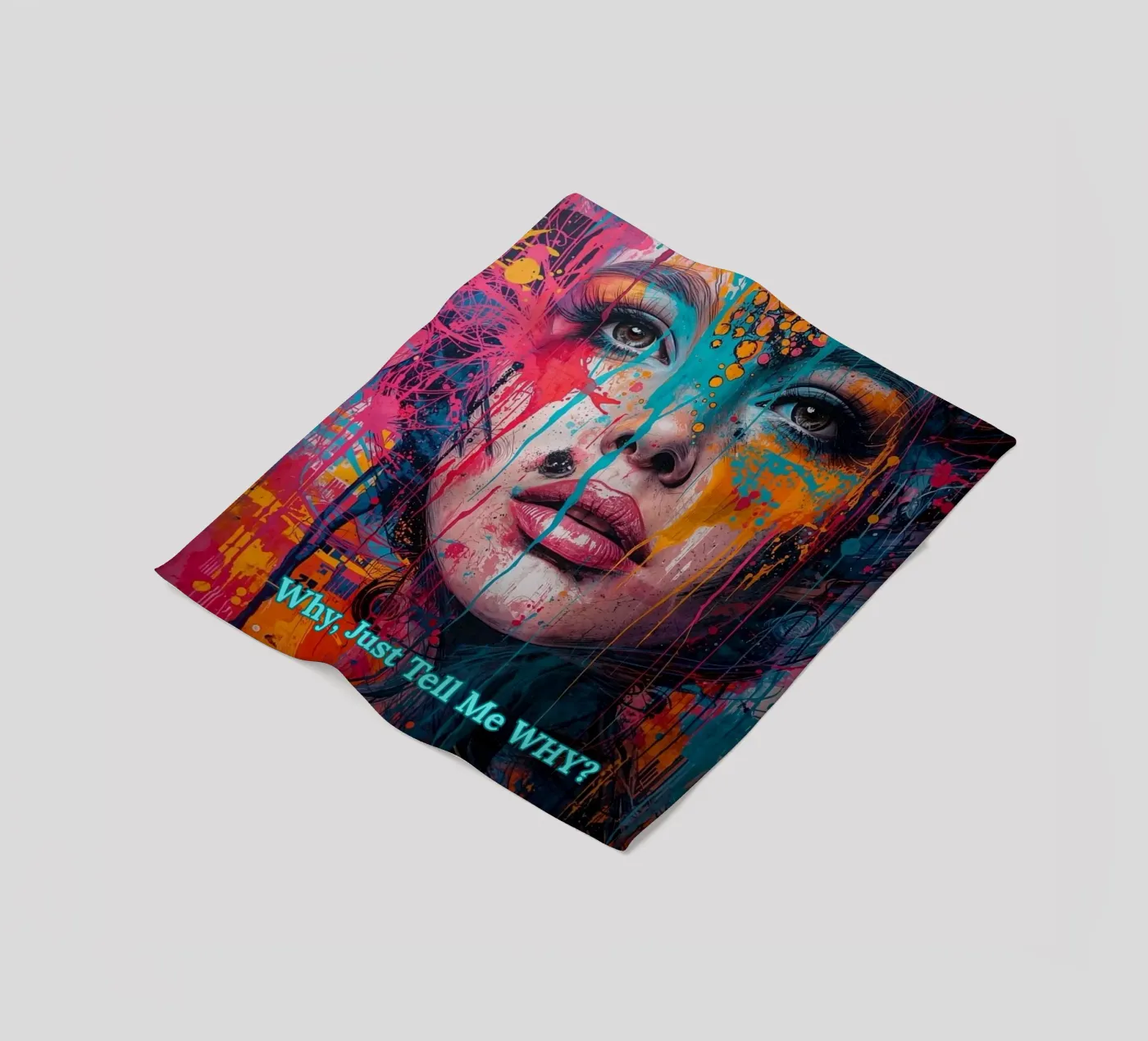 WHY? plaid polaire de livingyourway