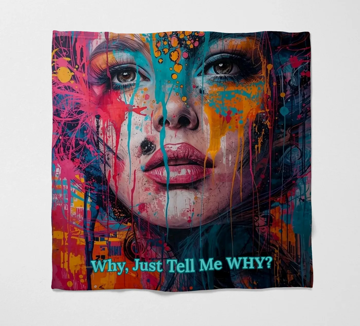 WHY? Fleecedecke von livingyourway