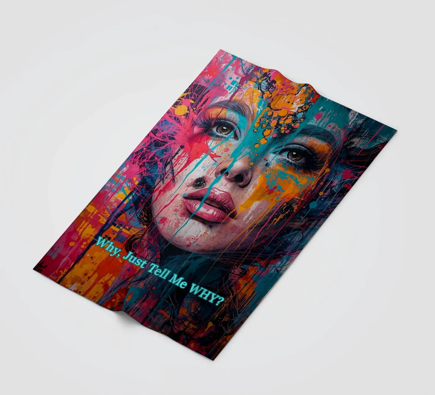 WHY? plaid polaire de livingyourway