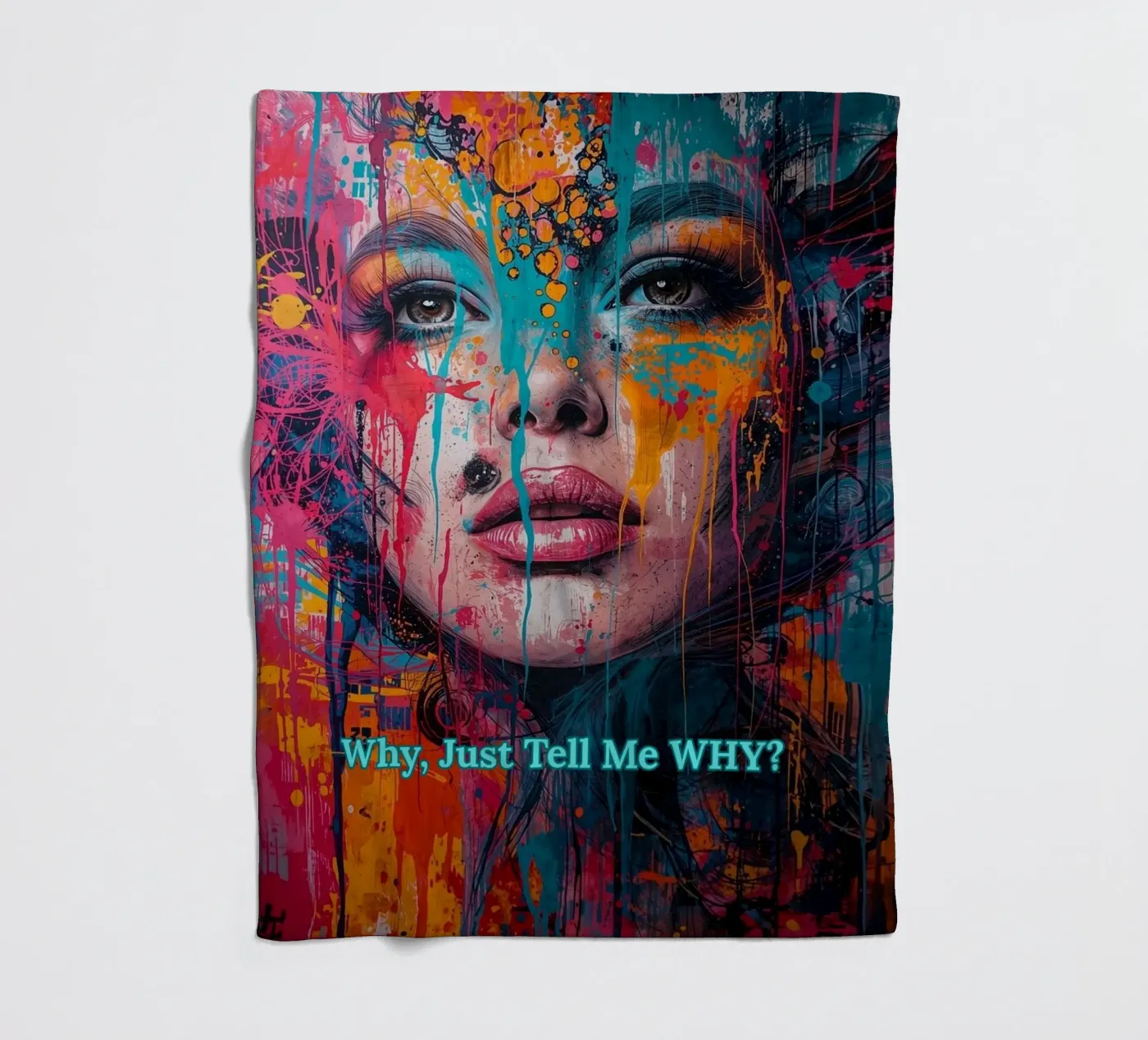 WHY? Fleecedecke von livingyourway