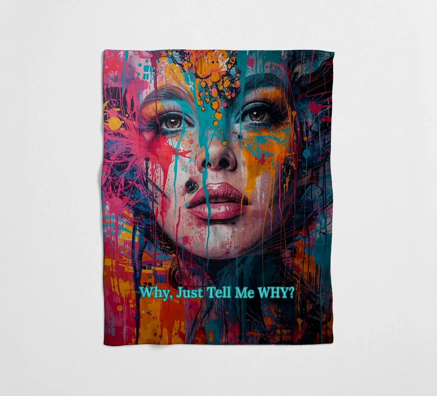 WHY? Fleecedecke von livingyourway