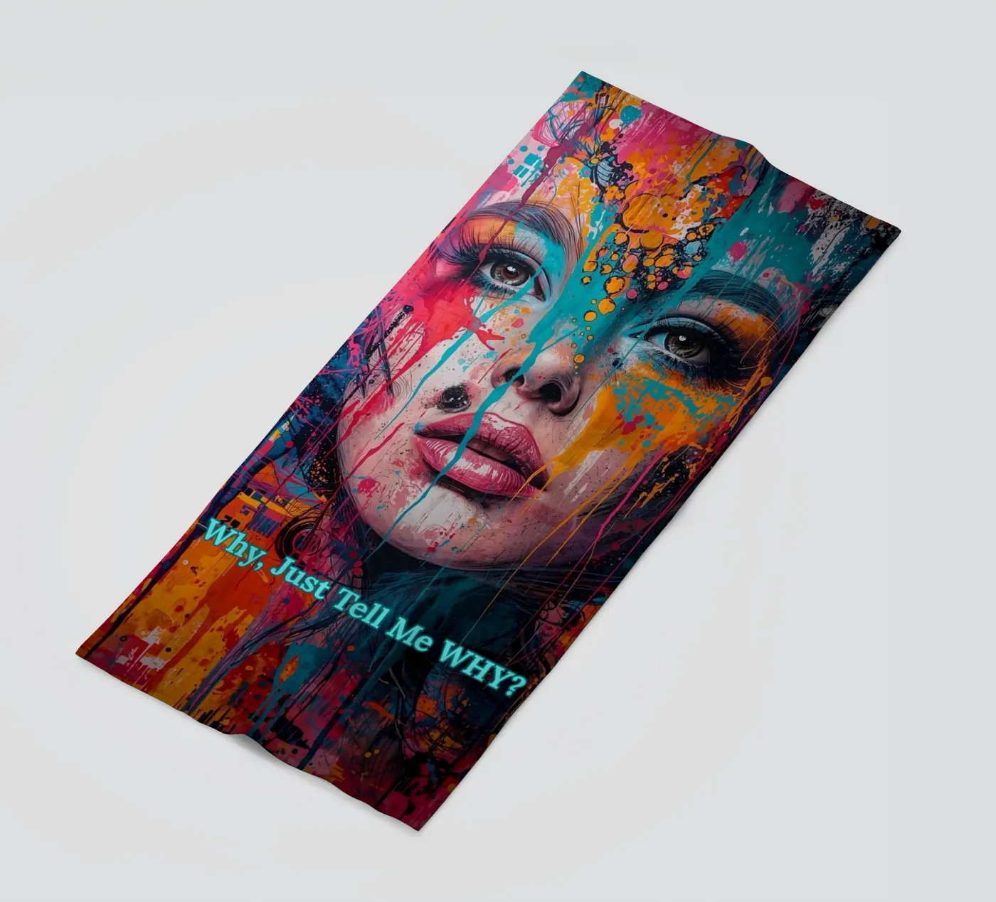 WHY? Strandtuch von livingyourway