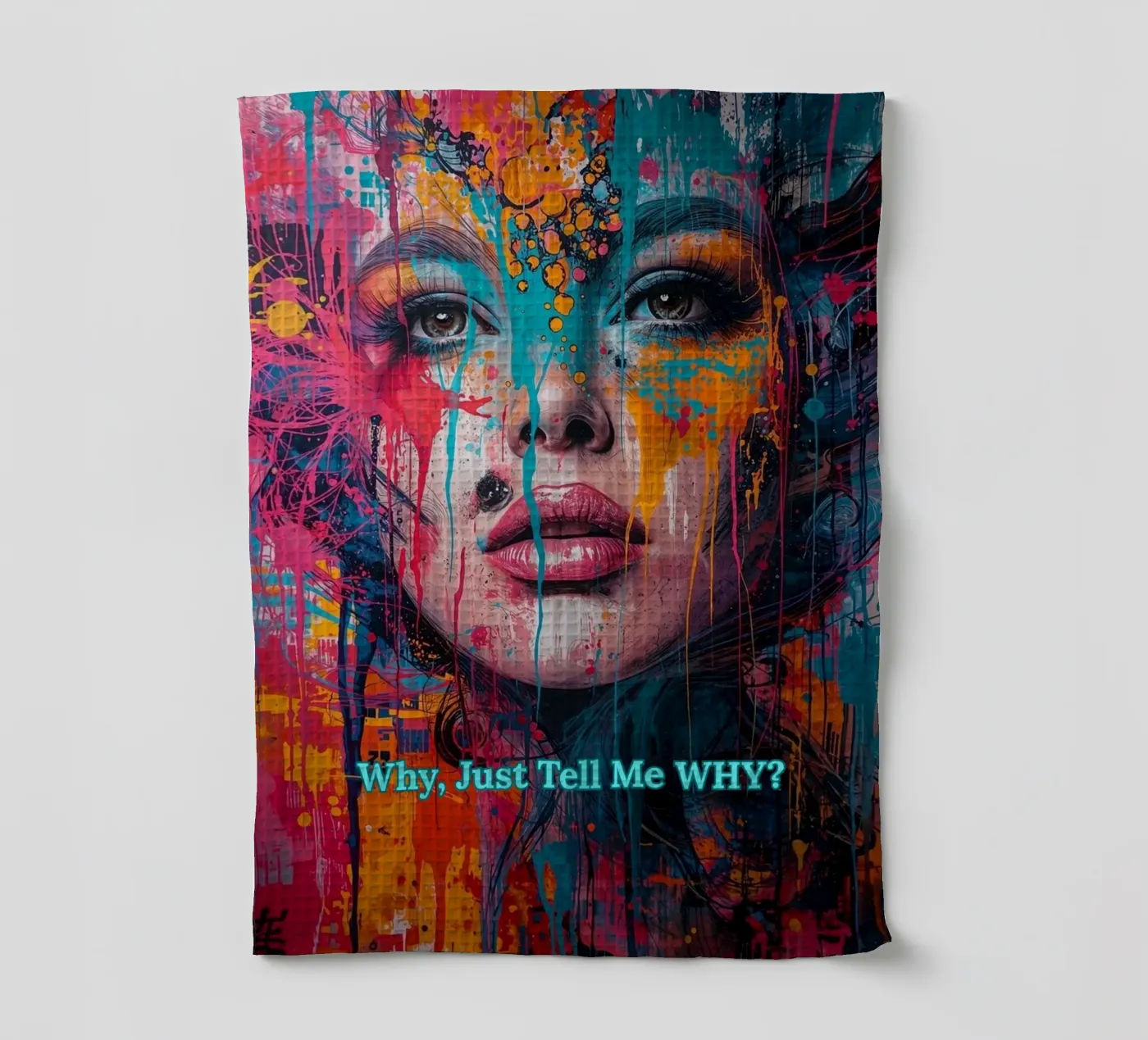 WHY? Geschirrtuch von livingyourway