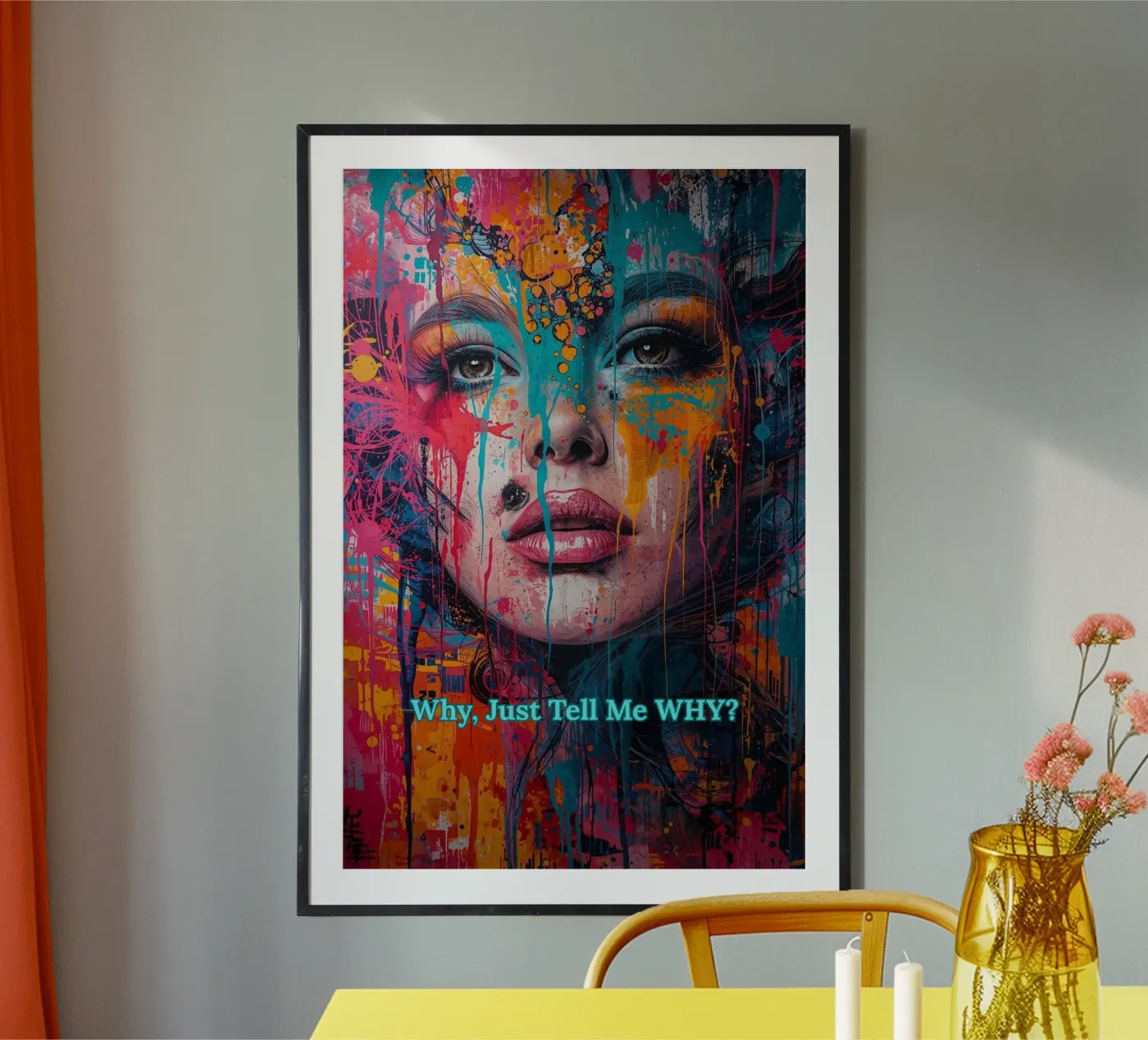 WHY? Poster von livingyourway