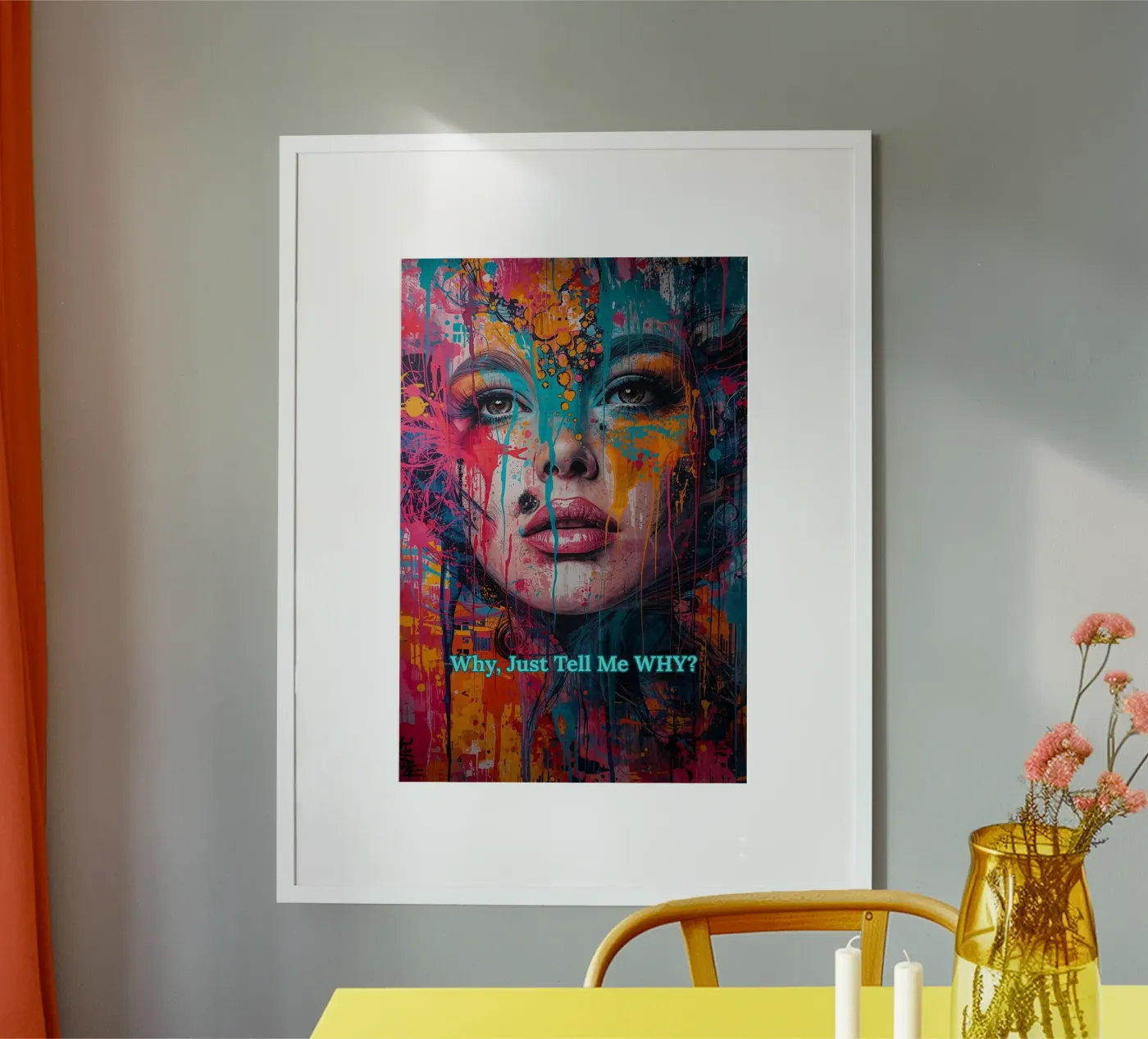 WHY? Poster von livingyourway