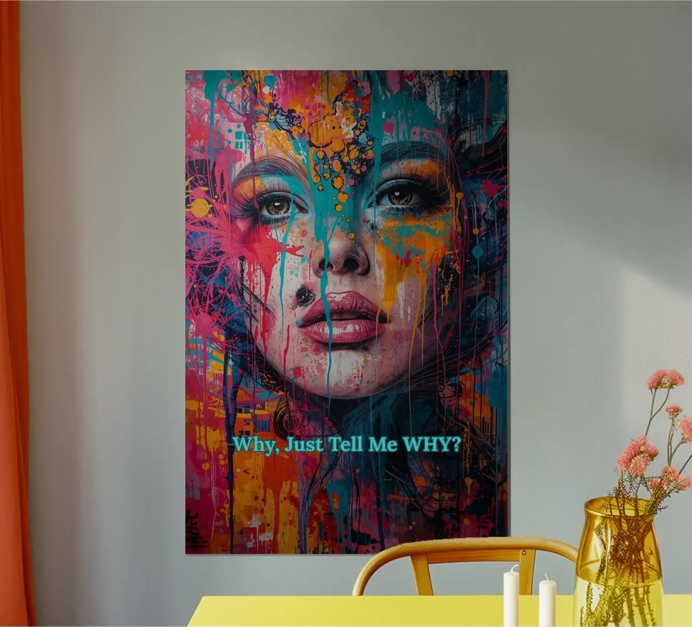 WHY? Poster von livingyourway