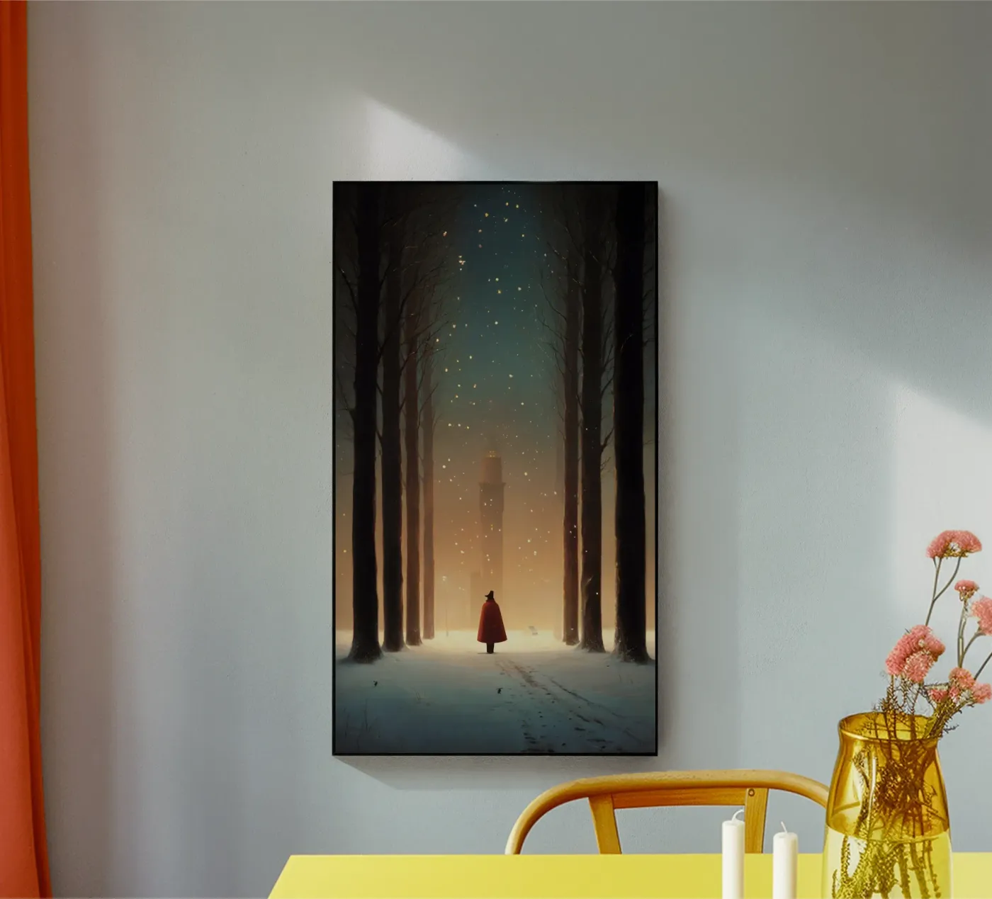 Winter Walk acrylic glass by christephania