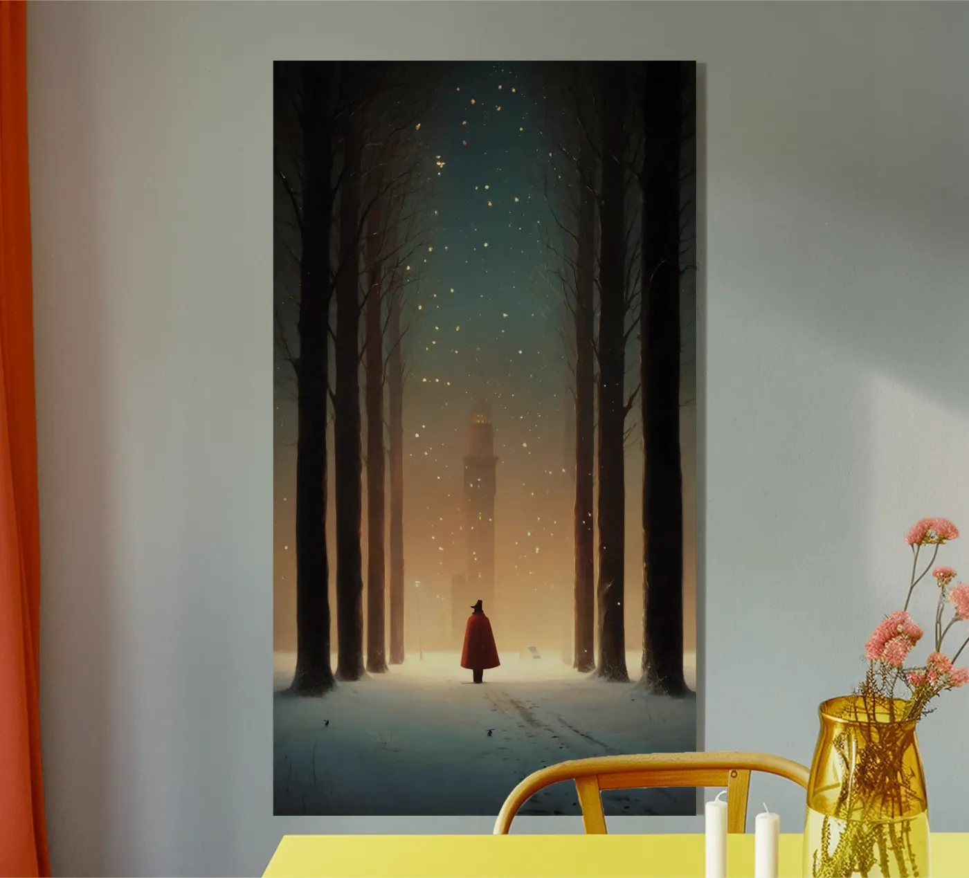 Winter Walk acrylic glass by christephania