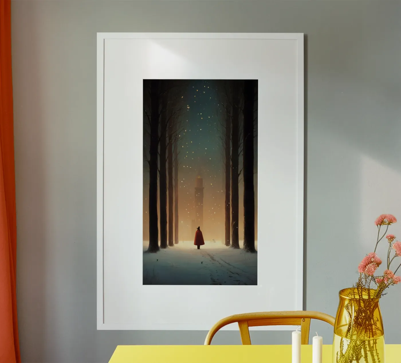 Winter Walk poster da christephania