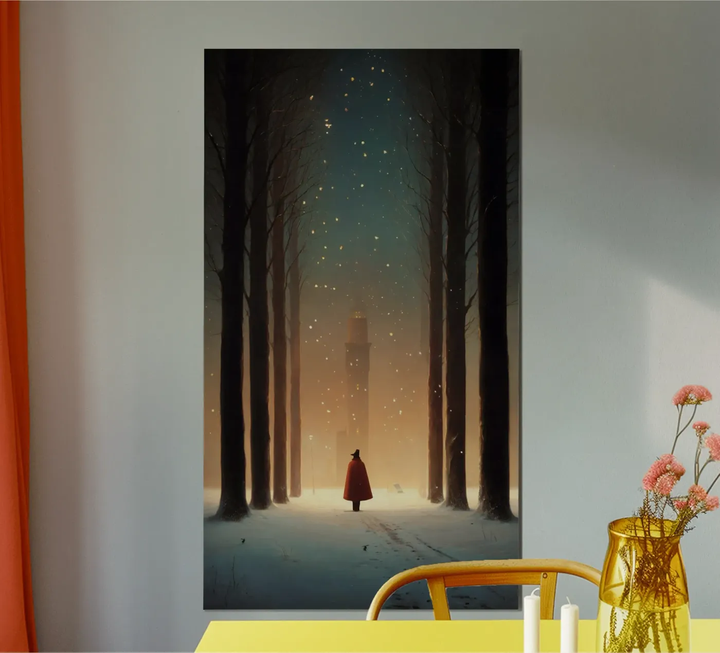 Winter Walk poster da christephania