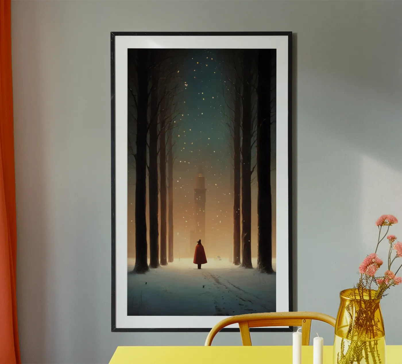 Winter Walk poster da christephania