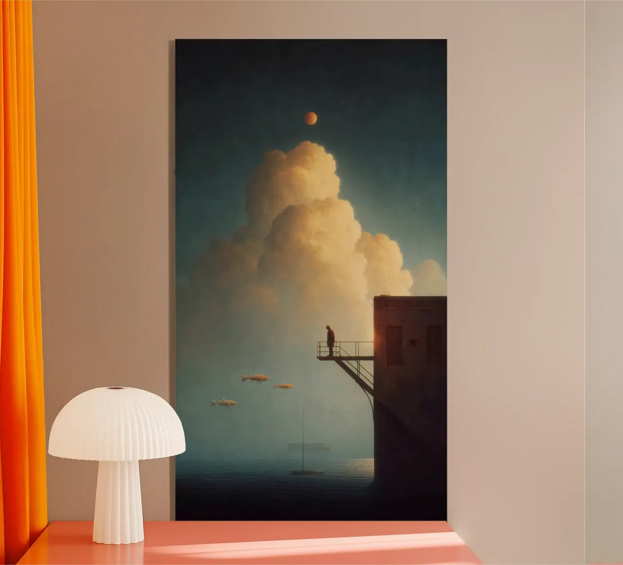 Between Realms acryl van christephania